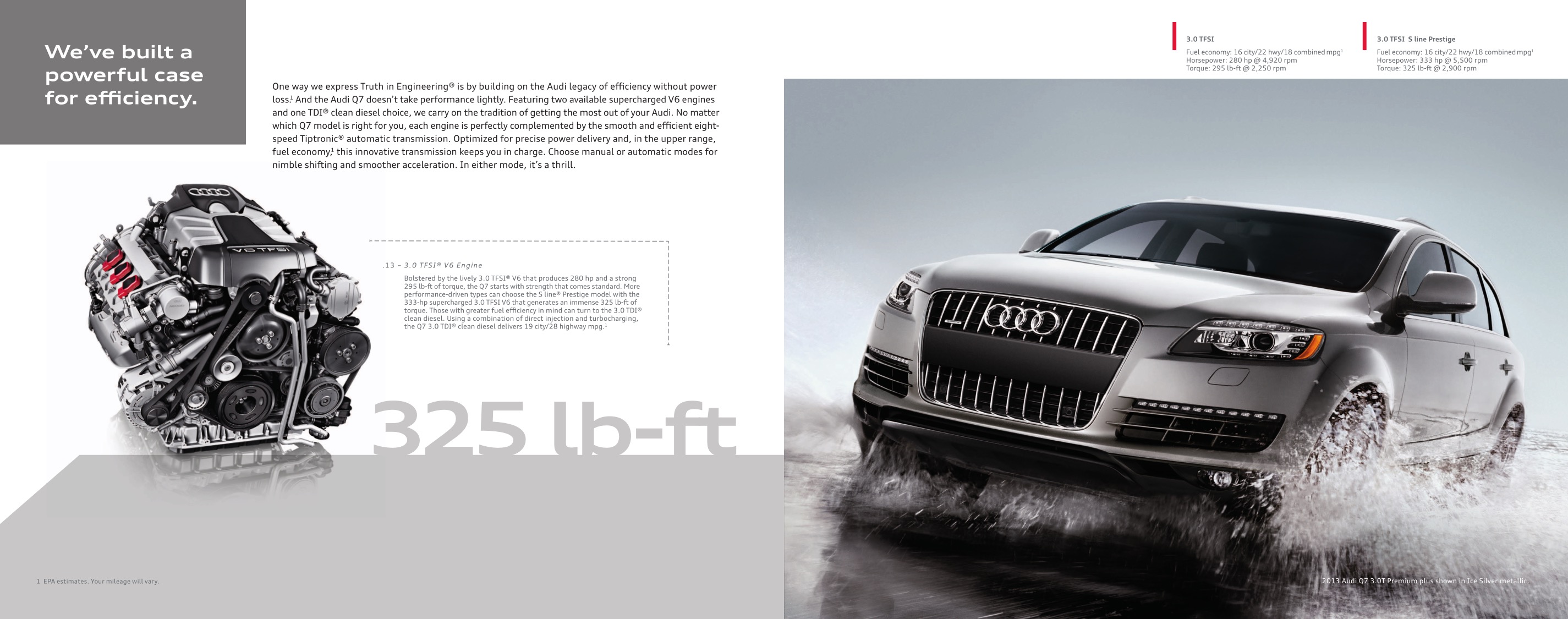 2013 Audi Q7 Brochure Page 7